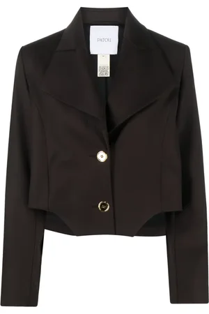 Patou Blazer corto con aberturas