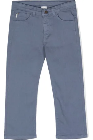 KNOT Pantalones rectos con parche del logo