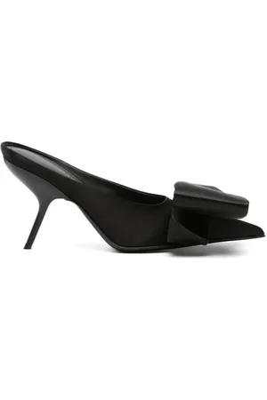 Salvatore Ferragamo Mules con tacón de 90mm y puntera en punta