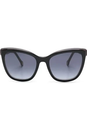 Carolina Herrera Gafas de sol con montura cat eye y logo