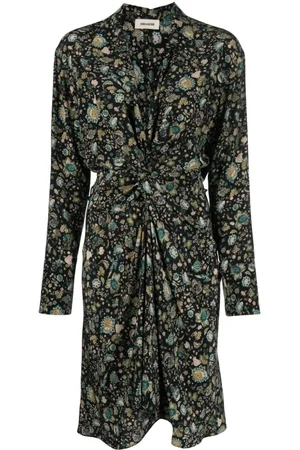 Zadig & Voltaire Vestido Rozo con estampado floral