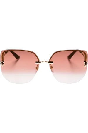 Cartier Gafas de sol con montura mariposa