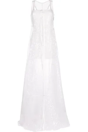 Jacquemus Vestido largo La Robe Dentelle