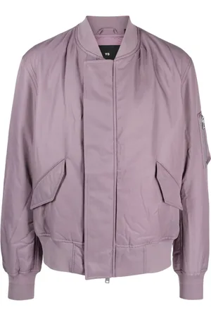 Y-3 Chaqueta bomber con cierre oculto