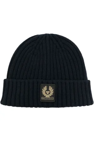 Belstaff Gorro con parche del logo