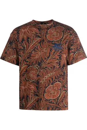 Etro Camiseta con bordado Pegaso