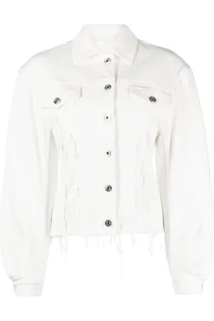 Lanvin Chaqueta vaquera con efecto envejecido