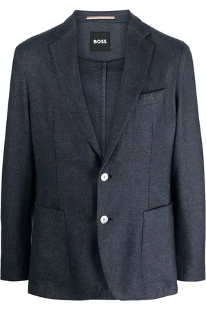 HUGO BOSS Blazer con solapas de muesca