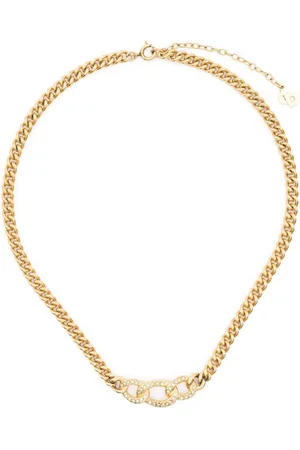 Dior Pendientes de clip con detalles de strass 1990 pre-owned