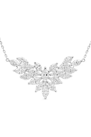 HYT Jewelry Collar con diamantes y platino