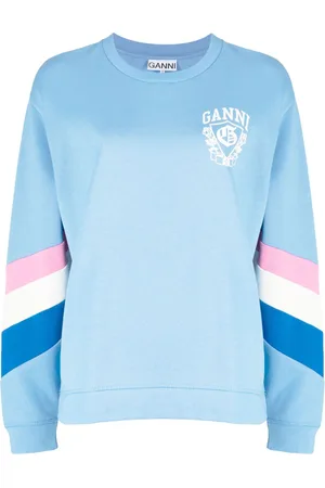 Ganni Sudadera con logo estampado