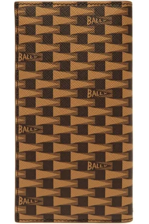 Bally Cartera plegable con monograma