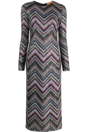 Missoni Vestido midi con lentejuelas