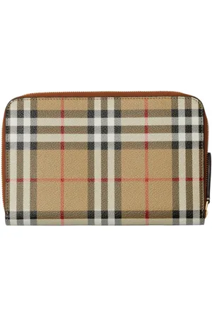 Burberry Billetera con motivo Vintage Check