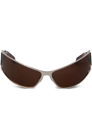 OFF-WHITE Gafas de sol Luna estilo biker