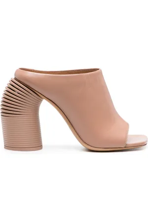 OFF-WHITE Mules Runway Spring con tacón de diseño