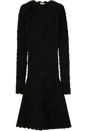Burberry Vestido Aran de punto