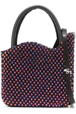 LE SILLA Bolso Gilda mini con apliques de cristal