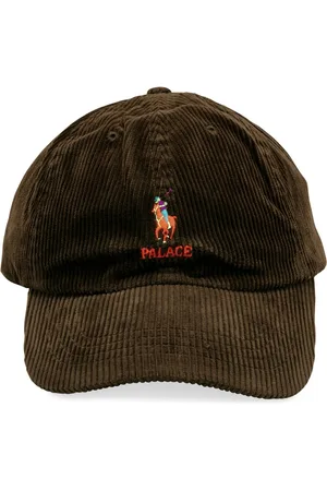 PALACE Gorra con logo de polo de pana