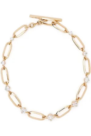 Lizzie Mandler Pulsera en oro amarillo de 18kt con diamantes