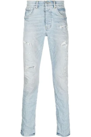 Purple Brand Vaqueros slim con efecto envejecido