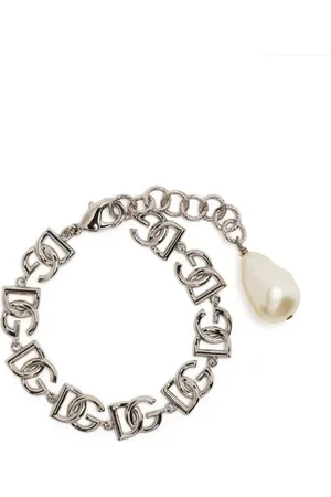 Dolce & Gabbana Pulsera con placa del logo