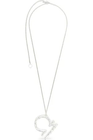 Jil Sander Collar en plata con colgante del zodiaco