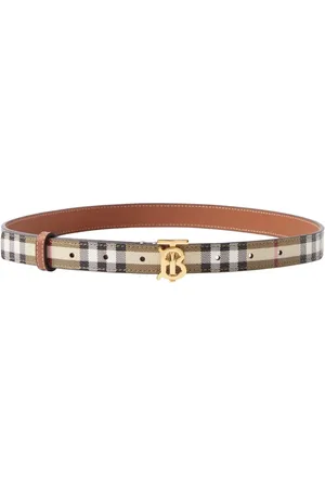 Burberry Cinturón a cuadros