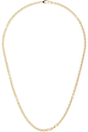 Lizzie Mandler Collar Micro Chain en oro amarillo de 18kt