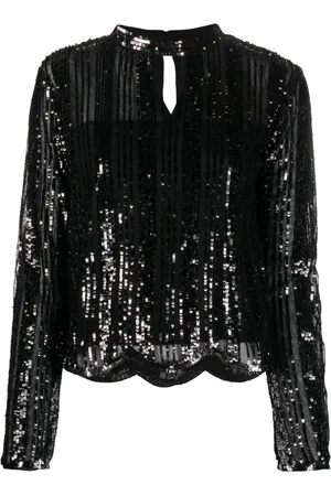Twin-Set Blusa con lentejuelas