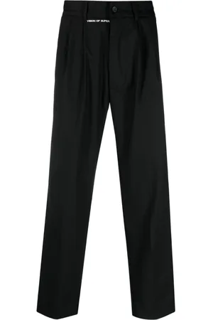 Vision Of Super Pantalones rectos con logo bordado