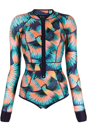 Duskii Bañador con tucanes estampados