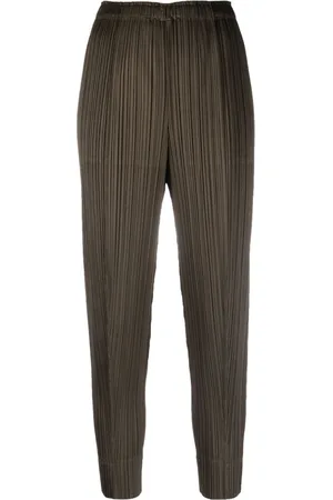 PLEATS PLEASE ISSEY MIYAKE Pantalones de talle alto