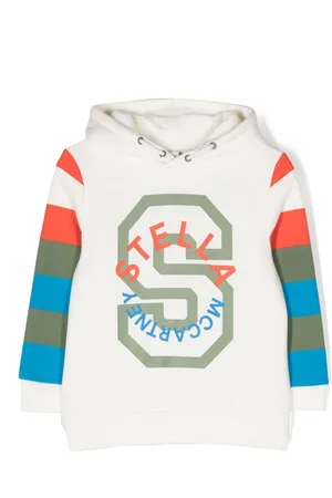Stella McCartney Sudadera con capucha y logo estampado