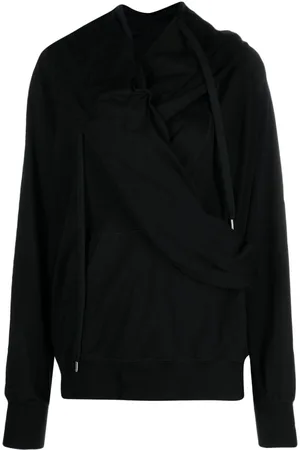 UNDERCOVER Sudadera drapeada con capucha