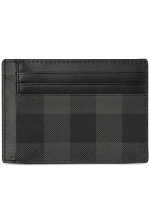 Burberry Tarjetero a cuadros