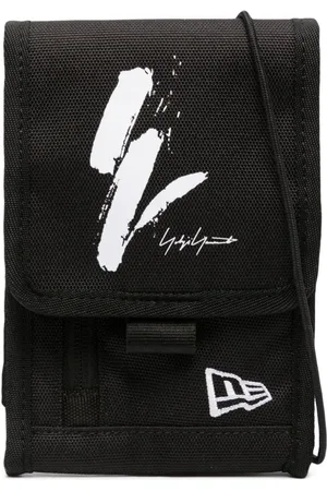 YOHJI YAMAMOTO Bolso de mano con logo bordado