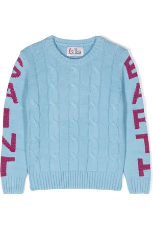 MC2 SAINT BARTH Jersey con logo en intarsia