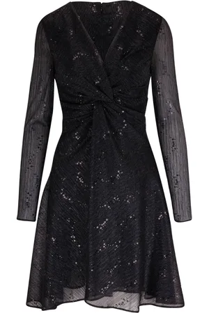 TALBOT RUNHOF Vestido con lentejuelas