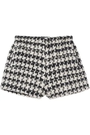 ANINE BING Shorts Lyle con motivo pied de poule