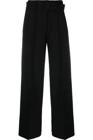 DKNY Pantalones rectos con cinturón