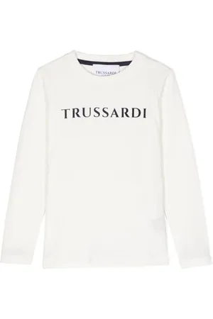 Trussardi Camiseta con logo estampado