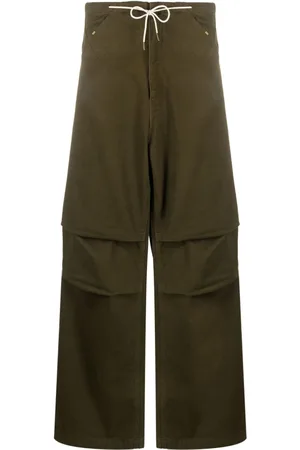 DARKPARK Pantalones con cordones en la cintura