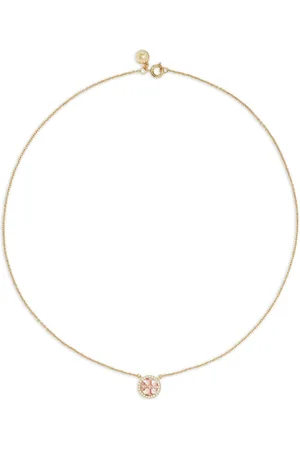 Tory Burch Collar Miller con colgante en pavé