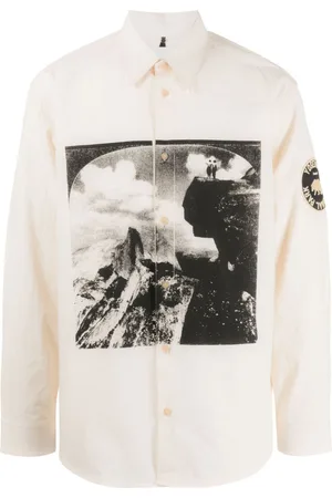 OAMC Camisa con estampado gráfico