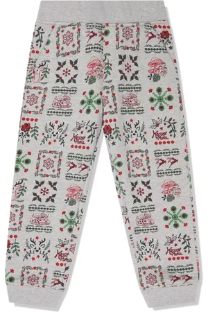Kenzo Pantalones de chándal con monograma