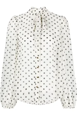 ZIMMERMANN Blusa con estampado de lunares