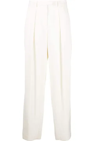 Brunello Cucinelli Pantalones de vestir de talle alto