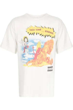 SAINT MXXXXXX Camiseta con dibujo estampado