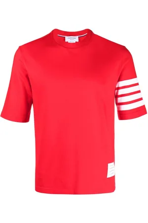Thom Browne Camiseta con motivo 4-Bar Stripe 2003